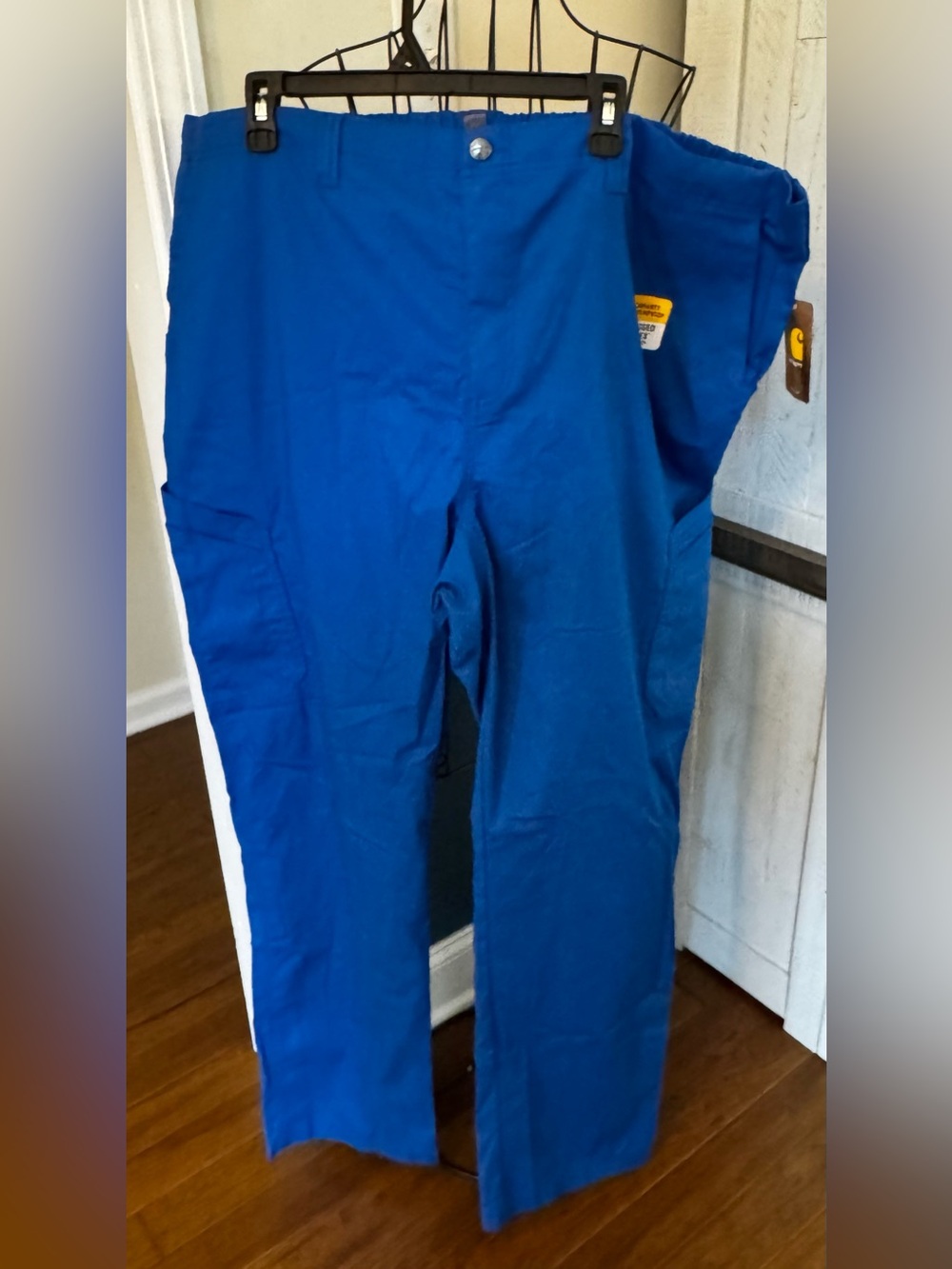 Carhartt C56418 Mens Rugged Flex Royal Blue 3X 3XL Tall 3XT Ripstop Cargo Pants